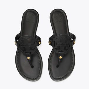 Tory Burch Black Miller Sandals